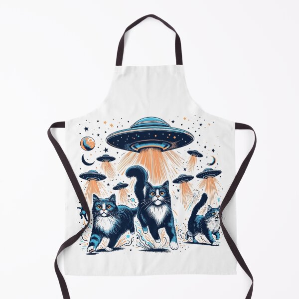 Item preview, Alien Ufos Ufo Cat Cat Gift designed and sold by Pineapple-Tree.