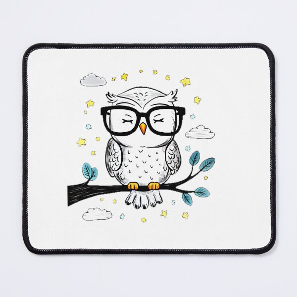 Item preview, Cute wise owl designed and sold by BlissfulBlossom.