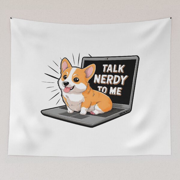 Item preview, Talk Nerdy To Me  designed and sold by Hairball-Pets.