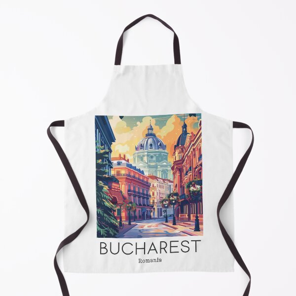 Item preview, A Vintage Travel Illustration of Bucharest - Romania designed and sold by GoodOldVintage.