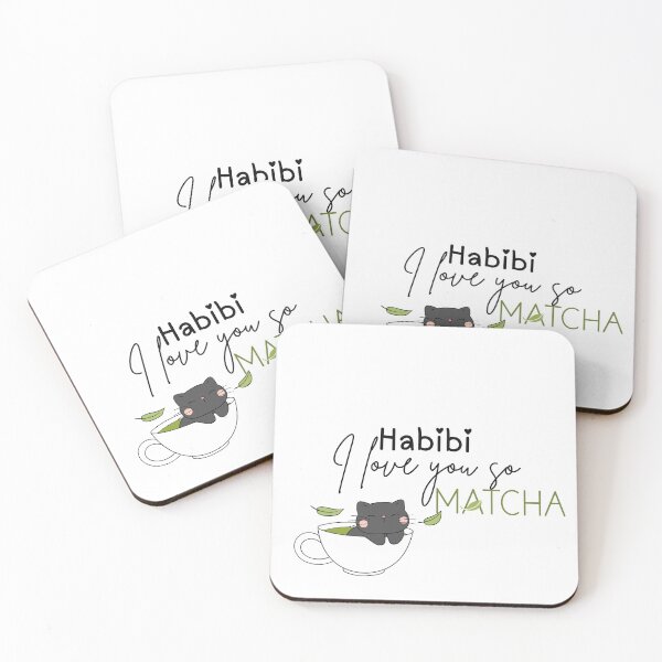 Item preview, Habibi, I Love You So Matcha designed and sold by NurAliDesigns.