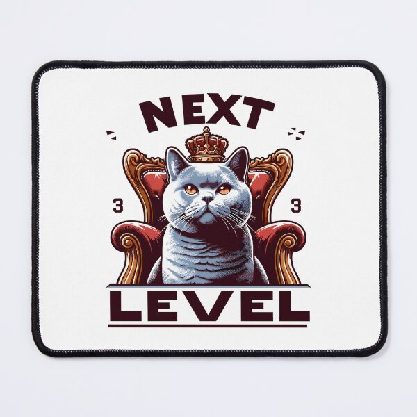 Item preview, BKH British Shorthair Blue Cat King Chair Gift designed and sold by Pineapple-Tree.