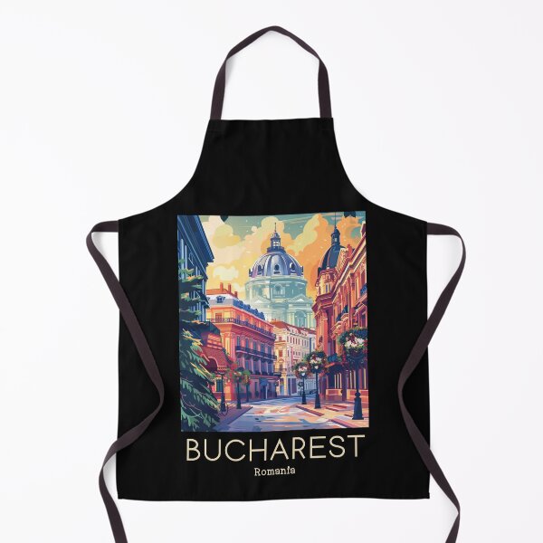 Item preview, A Vintage Travel Illustration of Bucharest - Romania designed and sold by GoodOldVintage.