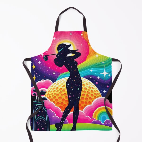 Item preview, Womens Galactic Tee-Off Woman Golfer Of Stardust designed and sold by SportsT-Shirts.