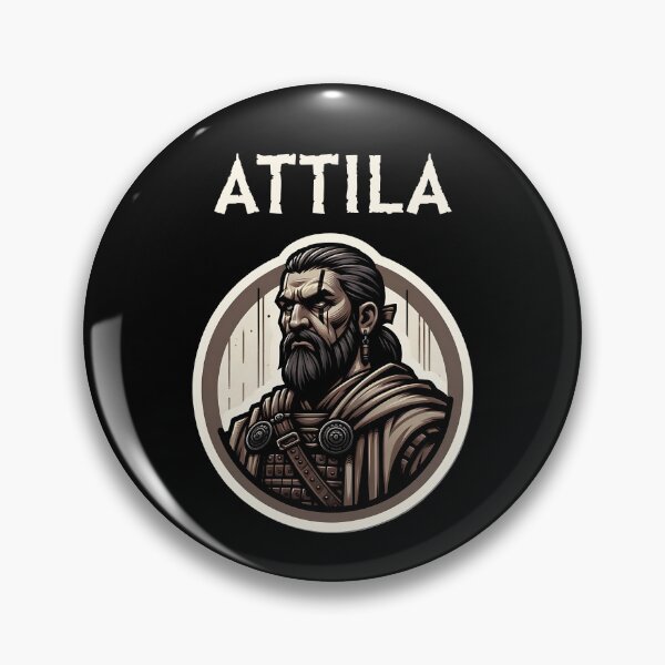 Item preview, Attila the Hun Ancient Dark Ages Hunnic History designed and sold by Agema Apparel.