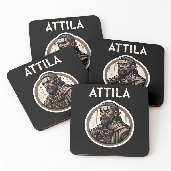 Item preview, Attila the Hun Ancient Dark Ages Hunnic History designed and sold by Agema Apparel.