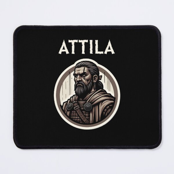 Item preview, Attila the Hun Ancient Dark Ages Hunnic History designed and sold by Agema Apparel.