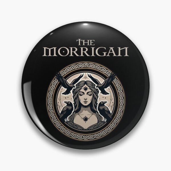 Item preview, The Morrigan Celtic Goddess of War, Witchcraft, Strife and Destiny designed and sold by Agema Apparel.