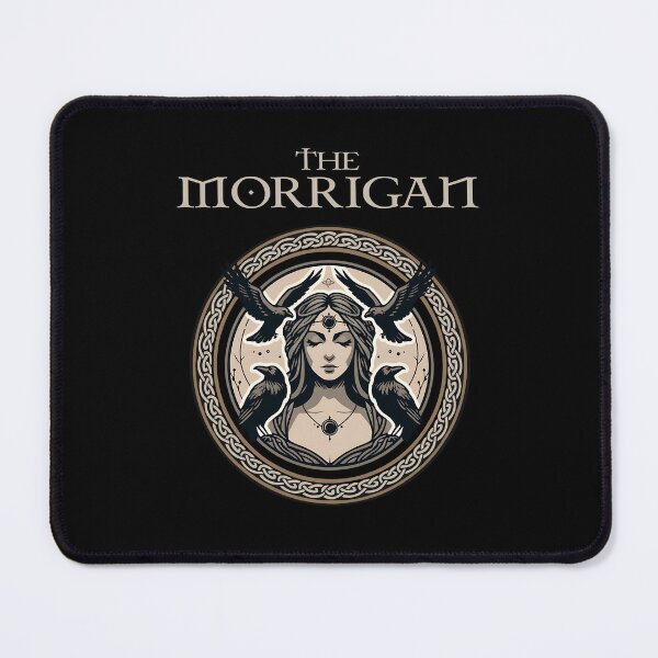 Item preview, The Morrigan Celtic Goddess of War, Witchcraft, Strife and Destiny designed and sold by Agema Apparel.