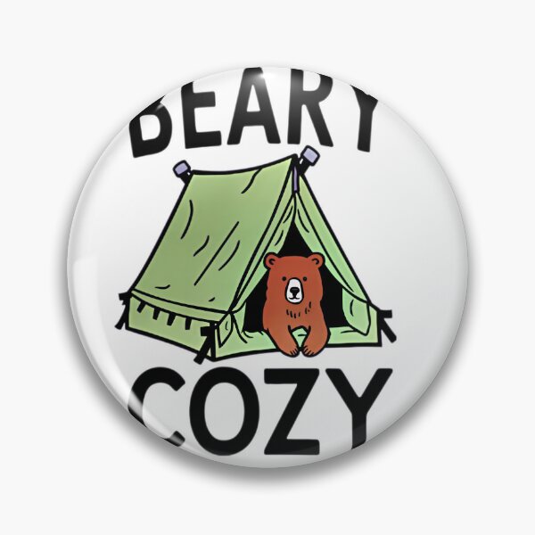 Item preview, Bear in a tent designed and sold by BlissfulBlossom.