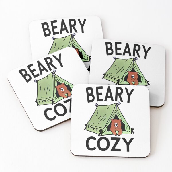 Item preview, Bear in a tent designed and sold by BlissfulBlossom.