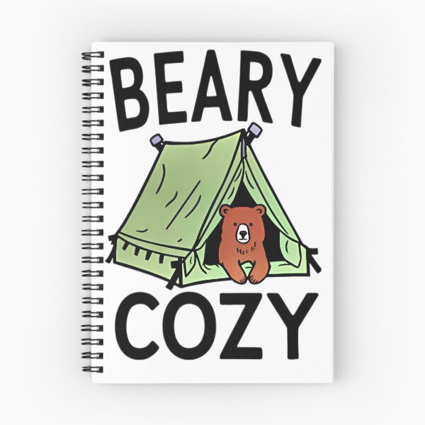 Item preview, Bear in a tent designed and sold by BlissfulBlossom.