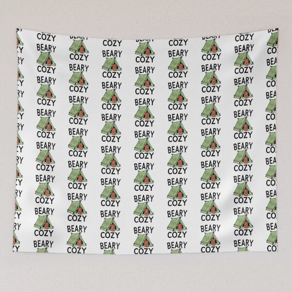 Item preview, Bear in a tent designed and sold by BlissfulBlossom.