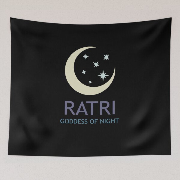 Item preview, Ratri Ancient Hindu Goddess of Night designed and sold by Agema Apparel.