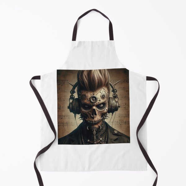 Item preview, Descubra la combinación única de estilo y funcionalidad con esta calavera Mohawk designed and sold by AiPoliviosArt.