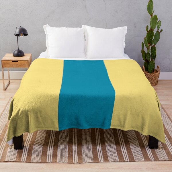 Item preview, Elegant Pale Yellow and Blue Stripe Pattern designed and sold by Jeallan Designs.
