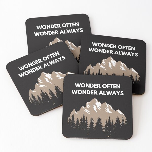 Item preview, Wander often, wonder always. designed and sold by Inferil.