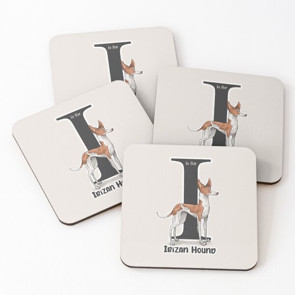 Item preview, I is for Ibizan Hound designed and sold by Elspeth Rose Design.