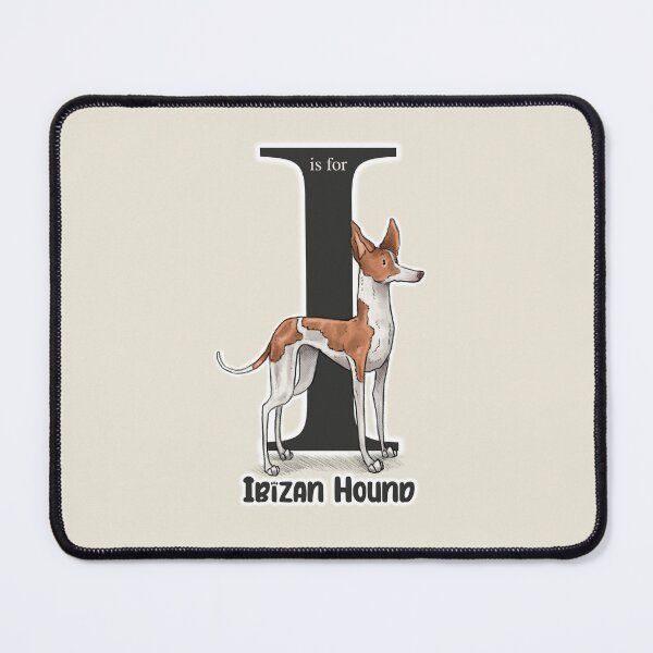 Item preview, I is for Ibizan Hound designed and sold by Elspeth Rose Design.