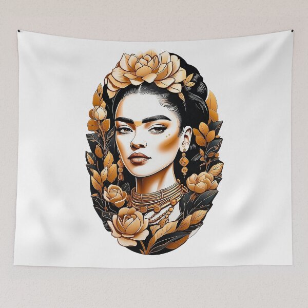 Item preview, “Beautiful Frida” - 1 designed and sold by vsartmaking.