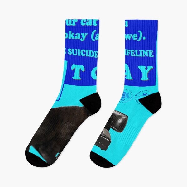 Item preview, Your Cat Wants You Okay Suicide Prevention designed and sold by 1Felinophile.
