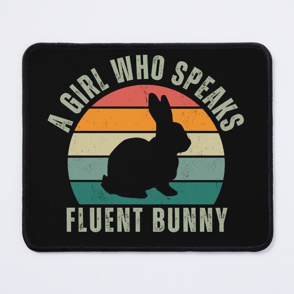 Item preview, Bunny Rabbit Mama Gift For  A Girl Who Speaks Fluent Bunny  designed and sold by twigandmeadow.