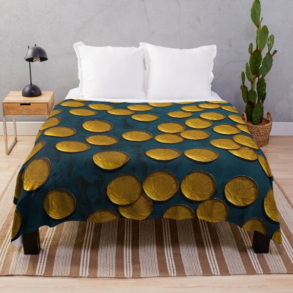 Item preview, Golden fish scales covering designed and sold by filusattila.