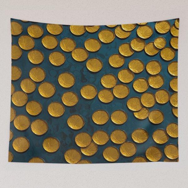Item preview, Golden fish scales covering designed and sold by filusattila.