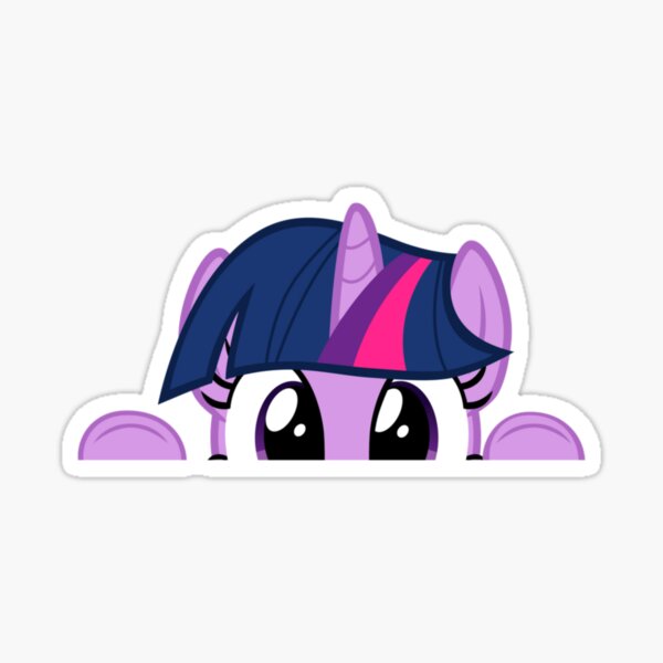 Item preview, Twilight sparkle peeker designed and sold by lucifurzrt.