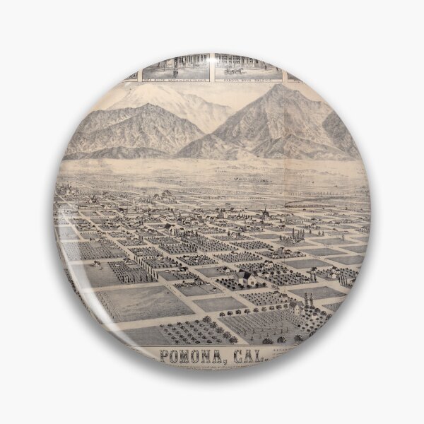 Item preview, Pomona, California (1886) designed and sold by allhistory.
