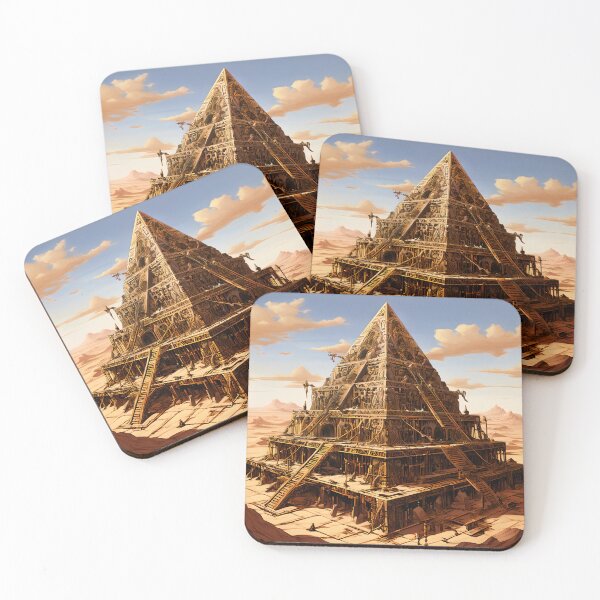 Item preview, Steampunk Egyptian Pyramid designed like M.C. Escher designed and sold by deepglitchart.