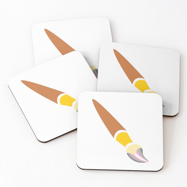 Item preview, Demigirl Pride Flag Paintbrush designed and sold by HarveyHandcraftsandDesigns.