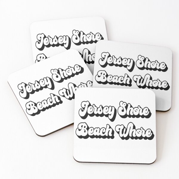 Item preview, Jersey Shore Beach Whore White Type designed and sold by madpursglove.