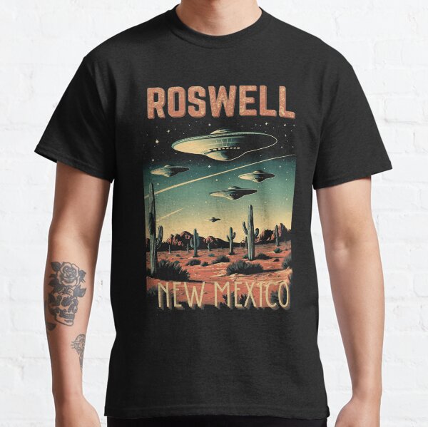 Item preview, Roswell Reverie: Vintage Roswell New Mexico Graphic Tee designed and sold by jesse1conner.
