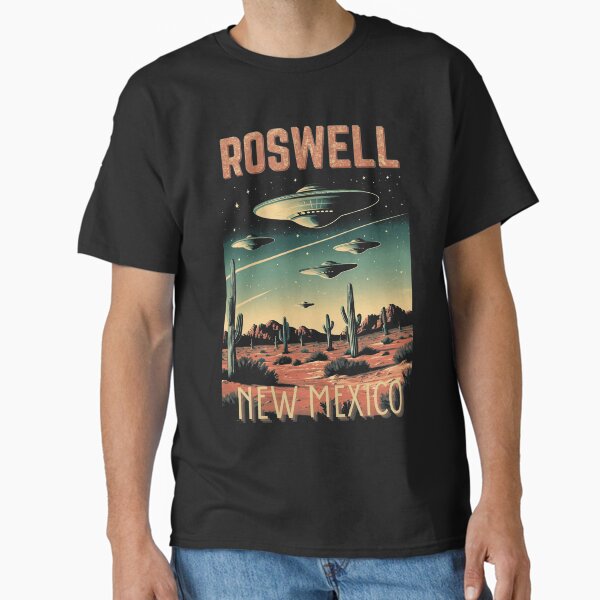 Item preview, Roswell Reverie: Vintage Roswell New Mexico Graphic Tee designed and sold by jesse1conner.
