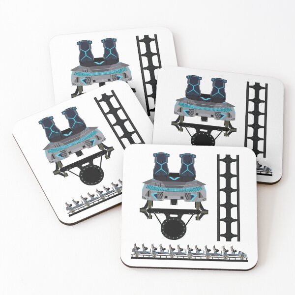 Item preview, Velocicoaster Intamin Train Design designed and sold by CoasterMerch.