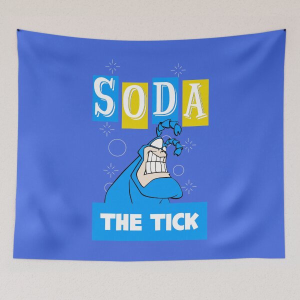 Item preview, The Tick Soda designed and sold by ThomasKadmon.