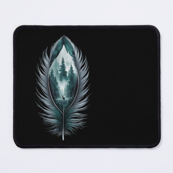 Item preview, Mystical Forest Encounter Feather Imagery designed and sold by DZ-Merch.