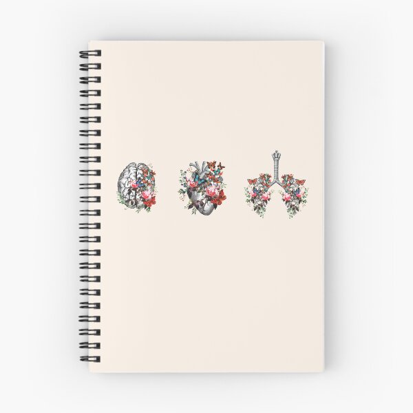 Item preview, A set of human organ, lungs, heart and brain, lung, heart, brain, anatomy, medicine, organ, medical, pulmonology, cardiology, neurology, anatomical, science, scientist designed and sold by Collagedream.