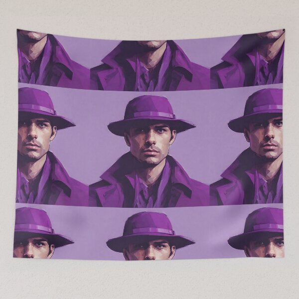 Item preview, Purple cowboy designed and sold by Purpleflex.