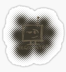 Sarcastic Robot - "negociate?" -army- Sticker
