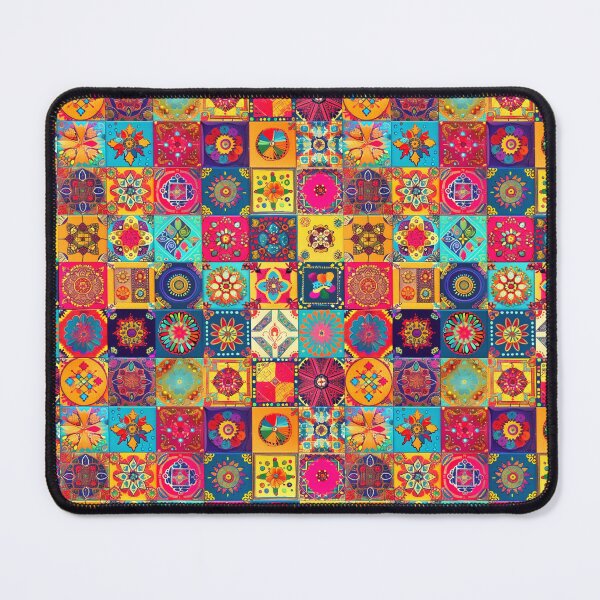 Item preview, Patchwork hippy Indian influenced design designed and sold by SmarterThingz.