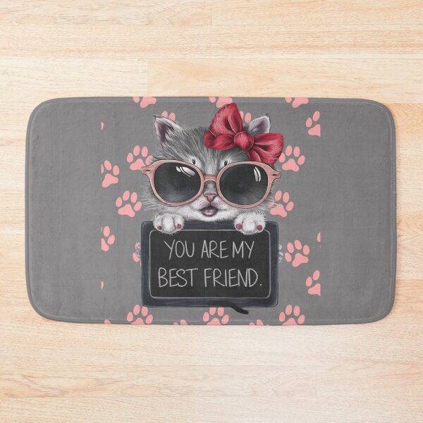 Item preview, Friendship Cat: True Friends Are Always There for You designed and sold by StyleFused.