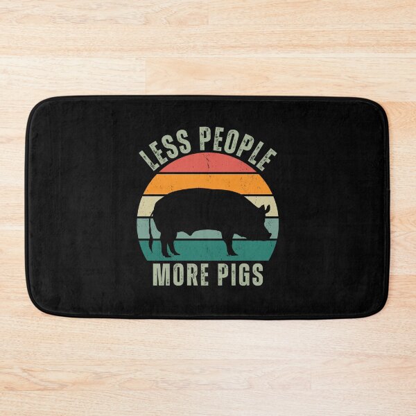 Item preview, Pig Mom Gift For Introverted Pig Lover Less People More Pigs designed and sold by twigandmeadow.