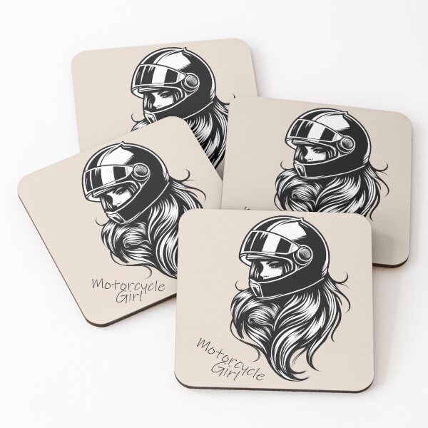 Item preview, Motorcycle Girl, Woman on the motorcycle, Moto passion designed and sold by Cr320.