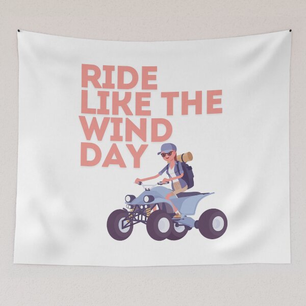 Item preview, Ride Like The Wind Day designed and sold by Simo0455.