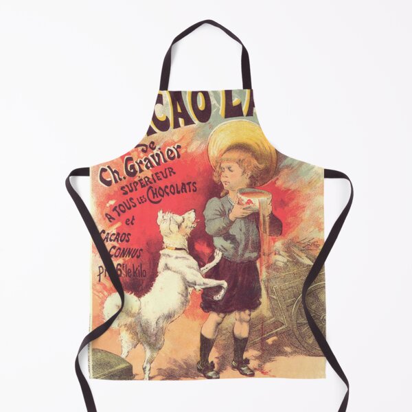 Item preview, Vintage French Chocolate Advertising Poster designed and sold by cutesy.
