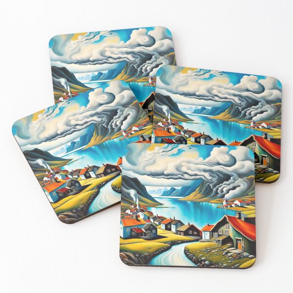 Item preview, Iglesia en fiordo3 designed and sold by George Hutton Hunter.