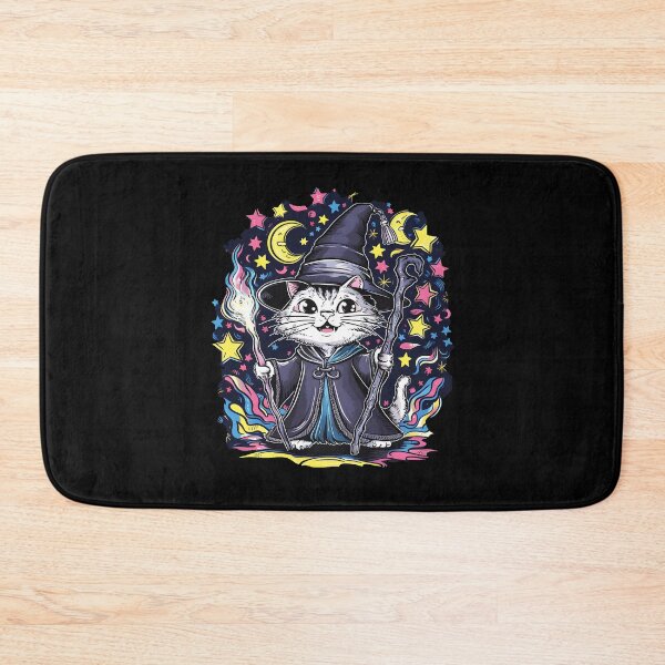 Item preview, Charming Wizard Cat Casting Magic designed and sold by DZ-Merch.
