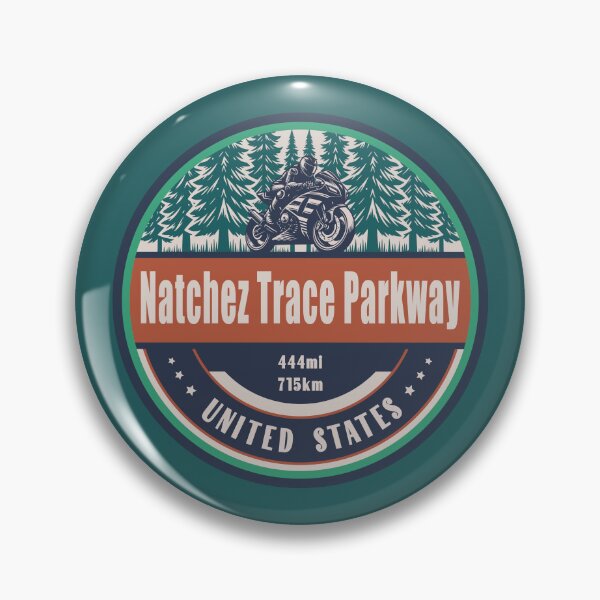 Item preview, Natchez Trace Parkway US Motorcycling Design designed and sold by CynthiaGraphics.